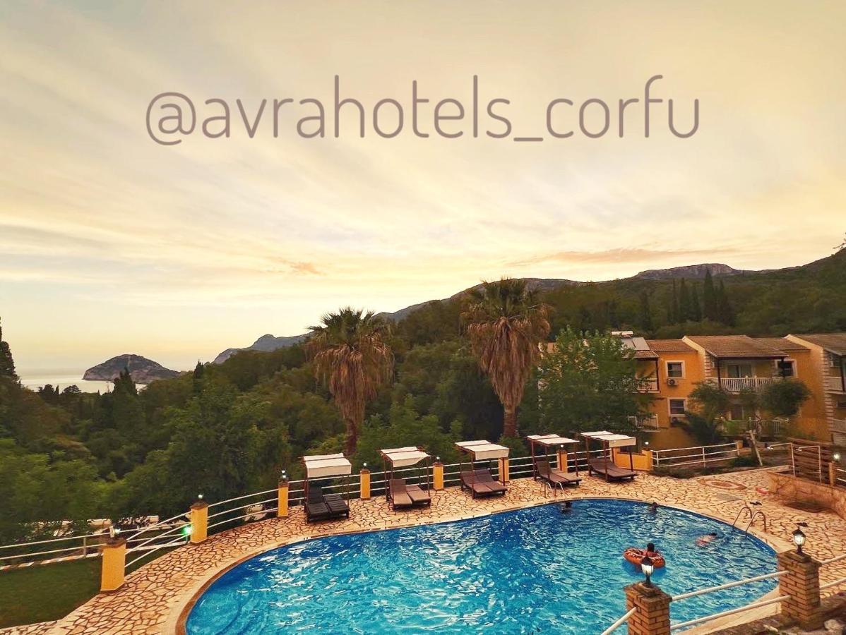 Avra Sunset Sea View Liapades Aparthotel Exterior photo